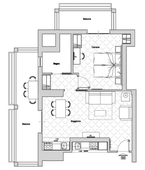 Residence Elisabetta Cesenatico Eksteriør billede